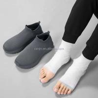 Nuevos deportes ultraligeros antideslizantes con suelas de zapatos para hombres, zapatos cómodos de punto para caminar para mujeres a bajo precio para fitness - details 9