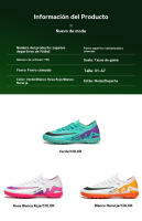Zapatillas de fútbol TF, unisex, aptas para clases de educación física y otros entrenamientos. - details 5