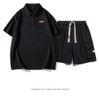 Polo de verano de manga corta con pantalón casual de cinco minutos ropa casual diaria para salir - details 11