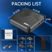 R69 PRO Android 14,0 Set Top Box 8K Wifi6 Allwinner H728 1000M 2G 16G 4G 32G 64G reproductor multimedia remoto por voz - details 9