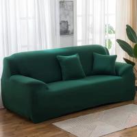 Fundas de Sofá Elásticas de Color Sólido Cubiertas de Muebles para Sala de Estar - details 20