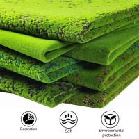 Alfombra de musgo, alfombra de césped artificial de 1x1M, plantas de líquenes, césped doméstico, jardín, patio, decoración de bricolaje - details 0