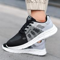 Zapatillas para correr con cordones, ligeras y transpirables para hombre, cómodas para el parque de gimnasio de entrenamiento al aire libre - details 9
