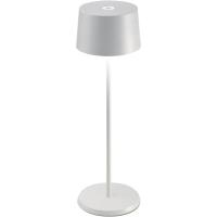 Lámpara, Lámpara de Mesa Portátil y Recargable con Control Táctil, Adecuada para Interior y Exterior, Atenuador, 2200-3000 K, Altura 35 cm, Color Corten - details 12