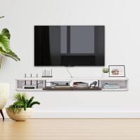 Soporte de TV de Madera Flotante Estante de Pared para TV Mueble de Madera para TV Colgante - details 27