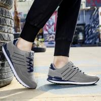 Zapatillas Deportivas Transpirables para Hombre Zapatos Planos Informales de Cuero para Caminar - details 6