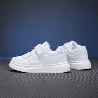 Zapatillas De Deporte Transpirables Para Niños Y Niñas, Calzado Deportivo Informal Para Correr, Suela Blanda Antideslizante De Cuero, Tenis Blancos Para Exteriores - details 10