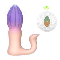 Juguete sexual Unisex, vibrador con 7 modos de vibración y empuje, Control remoto inalámbrico, tapón Anal, punto G - details 8