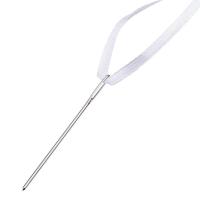 Juego de agujas de Metal de ojo grande, accesorios de costura DIY, punto de cruz, ganchillo, estuche, 9 piezas por juego - details 5