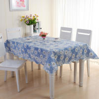 Mantel de plástico grueso para mesa de centro, tela de PVC, impermeable, transparente, a prueba de aceite, 2 piezas - details 4