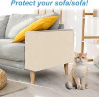 Alfombra de rascado para gatos, poste de rascado recortable, autoadhesivo, Protector de muebles para gatos - details 3