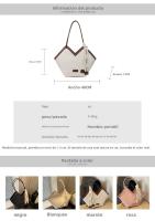 Bolso de Hombro Grande y Moderno para Mujer Nueva Tendencia 2025 Estilo Caliente en Bolsos y Viajes - details 1