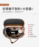 Mochila de lona vintage para mujer, mochila de viaje informal de gran capacidad, mochila escolar para estudiantes universitarios - details 11