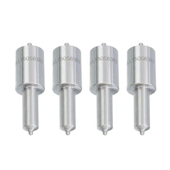 4 piezas Boquilla de inyección BDLL150S6382 de combustible, accesorios para automóviles compatibles con Massey Ferguson - 1