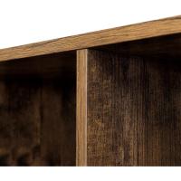 Estantería Almacenaje, de 6 Compartimientos, para Sala de Estar, Estudio, Oficina, 30 x 65,5 x 97,5 cm, Natural - details 39