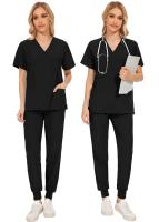 Uniforme médico ajustado para mujer, conjuntos de batas, accesorios de enfermería, batas de cirugía hospitalaria, clínica Dental, salón de belleza, ropa de trabajo - details 29