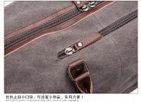 Bolsas de viaje de cuero de lona originales para hombres, bolsa de equipaje de mano, bolsa de lona, bolso de viaje grande, bolsa de fin de semana, envío directo - details 26
