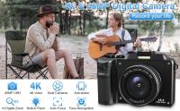 Cámara Digital 4K Enfoque Automático Anti-trémolo Grabadora de Video Youtube - details 0