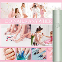 Lámpara UV LED Recargable por USB Secado Rápido Arte de Uñas Portátil Uso Doméstico y de Viaje - details 9