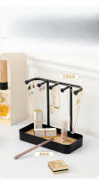 Almacenamiento de joyas de mesa y estante de almacenamiento de placas colgantes - details 10