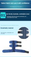 Gatillo ajustable con soporte para dedo, abrazadera para el pulgar, cinta correctora para dedos, alivia el dolor de flexión, beneficios para la salud - details 6