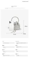 Bolso de Noche de Diamantes Lleno Bolso de Mano de Cristal Brillante para Mujeres - details 11