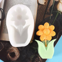 Molde de silicona de tulipán Floral para principiantes y fabricantes avanzados, manualidades, molde de vela con forma Floral - details 4