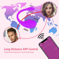 Estimulador de Placer Huevo Vibrante Inalámbrico Control Remoto APP Masajeador de G-spot y Vagina - details 6