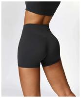 Pantalones cortos de yoga para mujer, bodys deportivos transpirables de cintura alta, para correr, gimnasio y entrenamiento de verano - details 5
