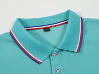 Clásico de los hombres Polo Casual de negocios de gran tamaño Polo de verano Tops de manga corta Camiseta - details 7