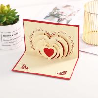 Tarjeta de Amor 3D Pop Up Greeting de San Valentín Cumpleaños Aniversario para Parejas - details 3