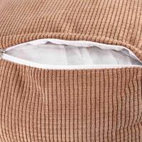 Cojín de respaldo de lectura, almohada de cuña para la espalda, almohadilla Lumbar, cama, silla de oficina, almohada de descanso, soporte para la espalda (café) - details 7