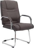 Cantilever Attila Tapizada En Tela y con Base De Metal I Silla De Conferencia con Reposabrazos, Color:Negro/Negro - details 37
