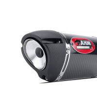 Tubo de escape de fibra de carbono AHM para Z250/Benelli - details 4