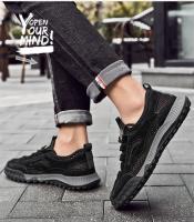 Nuevo Modelo 2025 Zapatos De Senderismo Transpirables De Malla Para Hombre, Zapatillas Deportivas Antideslizantes Para Exteriores, Escalada, Calidad De Lujo, Verano - details 14