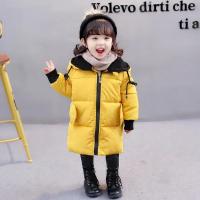 Chaqueta Cálida para Invierno para Niñas Pequeñas Abrigo de Capucha Larga Ropa de Niño Adecuada - details 0