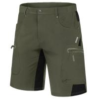 Pantalones cortos deportivos para hombre, ropa deportiva de secado rápido, transpirables, para correr, senderismo y todo terreno, informales, verano - details 2