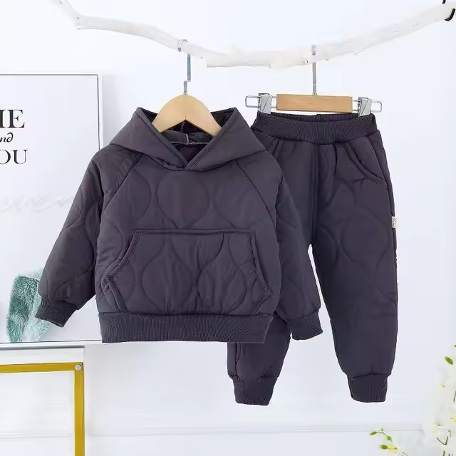 Conjunto de invierno para niñas Conjuntos de ropa para niños de otoño e invierno - 1
