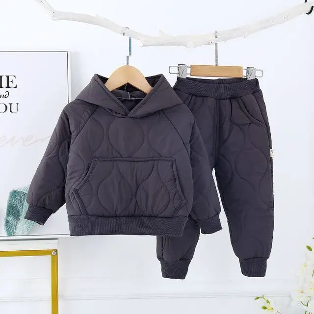 Conjunto de invierno para niñas Conjuntos de ropa para niños de otoño e invierno - 1