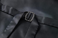 Chaleco de Doble Abotonadura para Hombres en Otoño Traje de Pana Gruesa de Heringbone - details 30