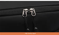Mochila De trabajo simple para mujer, bolso de mano para ordenador portátil, mochila de hombro ligera informal, mochila de viaje de gran capacidad con cinturón de equipaje - details 24