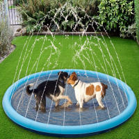Alfombra de Sprinkler para Mascotas de Verano 100/150/170cm Mat de Enfriamiento para Piscina Inflable Pad de Ducha para Perros Material Plástico Tamaño Mediano Para Todas las Razas de Perro - details 2