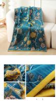 Bonenjoy-toalla 100% de algodón para adultos y niños, manta súper suave de 80x160cm, transpirable, estilo Floral - details 3