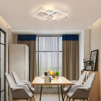 50W Plafon LED Techo Regulable, Lampara Techo con Mando a Distancia 3000K-6500K 59cm, Moderno Lamparas de Techo Salon Cuadrado para Dormitorio Salon Baño Cocina Comedor Pasillo - details 7