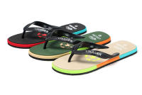 Chanclas de goma para hombre, zapatillas de playa informales al aire libre, sandalias con pasador - details 17