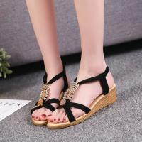 Sandalias de tacón de cuña a la moda de verano para mujer - details 2