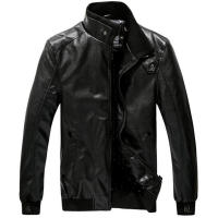 Chaqueta de cuero para hombre, chaqueta delgada de estilo Punk, los mejores regalos para el padre - details 3