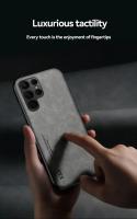 Funda magnética para teléfono Magsafe para Samsung Galaxy S25 S24 S23 S22 Ultra Plus FE, funda mate de cuero con parachoques, funda de carga inalámbrica - details 6