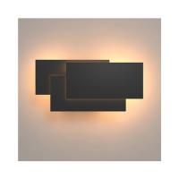 Apliques de Pared Moderno Lampada da parete Interior 24W Lámpara de Pared Decoración del Hogar Dormitorio Pasillo Entrada Blanco cálido 3000K (Gris oscuro) - details 4