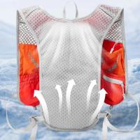 Mochila deportiva transpirable para maratón, impermeable, con múltiples bolsillos, mochila para senderismo al aire libre, Material de nailon ultraligero - details 3